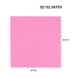 Baseplate 32x32 16X32 Dots Classic Brick Plate Building Blocks DIY Constructor Parts Baseplates Compatible Brands City Friends