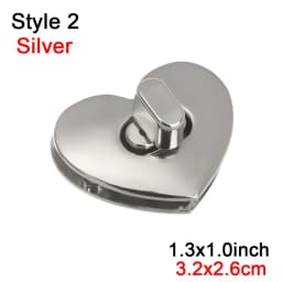 1Pcs Metal Durable Clasp Turn Lock Twist Lock for DIY/Repair Handbag Purse Luggage Hardware Closure Bag Parts Accessorie