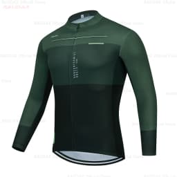 RAUDAX 2026 Mens Long Sleeve Cycling Jersey Mtb Cycling Clothing Breathable Bicycle Maillot Ropa Ciclismo Sportwear Bike Clothes
