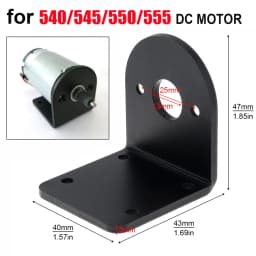 775 Motor Mount Bracket Universal Fixing Mounting Bracket for 750/755/775/795/895 DC Motors Nema 17 28/35/42 Stepper Motor