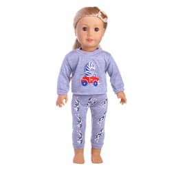15 Styles Pajamas & Nightgown Cute Pattern Fit 18 Inch American Doll & 43Cm Baby Doll For Generation Accessories Girl's Toy