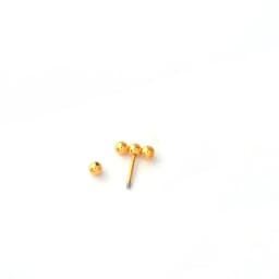 1pcs New Style Stainless Steel Ear Piercing Cz Stud Earrings Snake Moon Round Ball Arc Cartilage Helix Conch Screw Back Earring