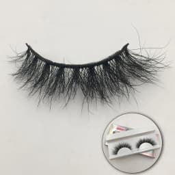 RED SIREN Fluffy Mink Lashes Short Messy Wispy Natural Eyelashes 10mm-18mm Hamdmade Real 3D Mink Eyelashes Makeup False Lashes
