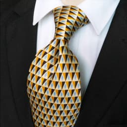 Classic Vintage Mens Tie Handmade 10cm 100% Silk Printed Necktie Geometric Checked Jacquard Ties For Man Business Wedding Gift