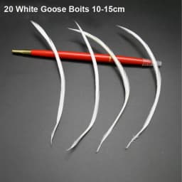 50Pcs/Lot! White Ostrich Goose Pheasant Feathers for Crafts Chicken Turkey Feather Wedding Party Accessories Decoration Plumes