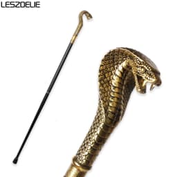 Cobra-Head Design Luxury Walking Stick Canes for Men And Women Elegant Fashion Vintage Hand Cane Decorative Man's Walking Cane
