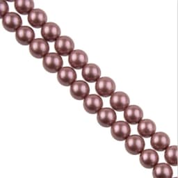 Wholesale OlingArt 4 6 8 10 12 14mm round Red multicolor Glass imitation pearl DIY Earrings Bracelet necklace jewelry making