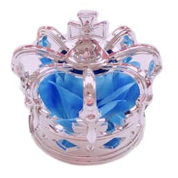 Princess 3D Tiara Crown Luxuries Artificial Rose Flower Cosplay Headdress Hair Accessories with Clips Ribbon Dropshipping
