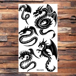 Badge Pirate Temporary Tattoos For Men Adults Realistic Infinite Pirate Ship Lighthouse Fake Tattoo Sticker Body Arm Tatoos DIY