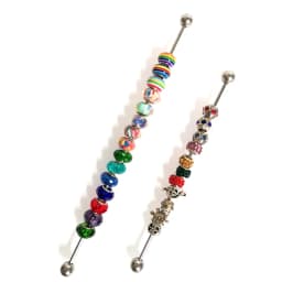3mm 2mm Charms Storage Rod for Sorting Rondelles Charms E Series Bracelet Beads Holder Trollbeads Accessories Organizer Shaft