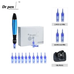 Dr Pen Ultima A1 Microneedling Professional Derma Pen A1 Wireless Button 5 Levels Adjustment Scars Stretch Marks Helpful