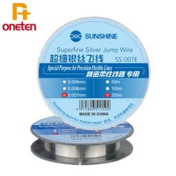 SUNSHINE SS-007 007D Flying Line Jump Wire 0.007mm 0.01mm For Mobile Phone CPU Fingerprint Touch Dedicated Repair Line SS-051