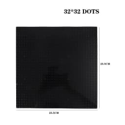 Baseplate 32x32 16X32 Dots Classic Brick Plate Building Blocks DIY Constructor Parts Baseplates Compatible Brands City Friends