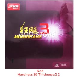 DHS Hurricane 8 Table Tennis Rubber Hurricane 3 DHS Hurricane-8 H3 Pips-In Original DHS H8 Ping Pong Sponge