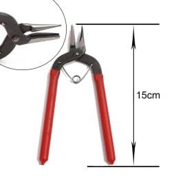 1Pc Black Red Blue Handle Anti-slip Splicing and Fixing Jewelry Pliers Tools & Equipment Kit for DIY Jewelry Accessory Design