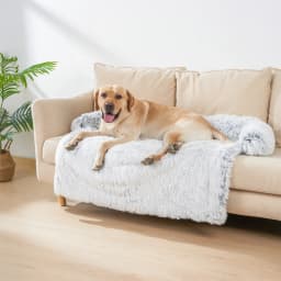 VIP Pet Dog Bed Sofa For Dog Pet Calming Bed Warm Nest Washable Soft Furniture Protector Mat Cat Blanket Large Dogs Sofa Bed