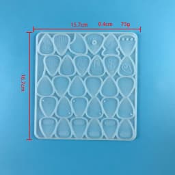 DIY Universal Guitar Picks Resin Silicone Mold Guitar Plectrums Resin Casting Mold Guitar Thumb Finger Picks Mold Jewelry Tools