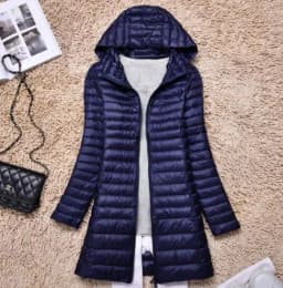 SEDUTMO Winter Duck Down Jackets Women Ultra Light Long Down Coat Spring Hoodie Puffer Jacket Slim Parkas ED876