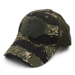 KOEP New Mesh Punisher Baseball Cap Fishing Caps Men Outdoor Camouflage Jungle Hat Hiking Casquette Hats