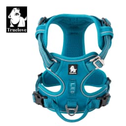 Truelove Pet Harness Nylon Webbing with Bright Reflection Adjutable Aluminum Alloy for Big Medium Small Dog TLH56512