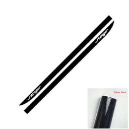 For-KIA Stinger Auto Body Decor Vinyl Decal Carbon Fiber Racing Sport Stripes Auto Accessories Car Door Side Skirt Sticker