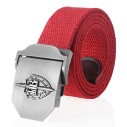 SupSindy Canvas Belt 3D Russian Border Guard Troop Metal Buckle Jeans Belts for Men CCCP Army Military Tactical Belts Male Strap