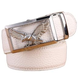business mens belts luxury 2020 strap formal cinto eagle 180 automatic buckle big size 140 cm 150 160 girdle 170 fiber leather