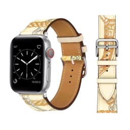Leather strap For Apple watch band 44mm 45mm 49mm 41mm 40mm Accessorie wristband correa bracelet iWatch series 9 7 8 SE ultra 2