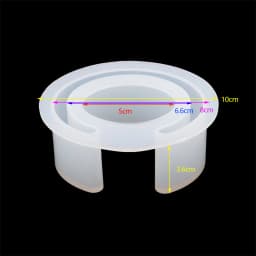 1Pc Bracelet Bangle Silicone 5 Styles 4 Sizes Mold Epoxy Resin Molds For DIY Jewelry Making Finding Tool Supplies Accessories