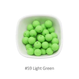 Cute-idea 50pcs Silicone Beads 12mm Food Grade Baby Loose Rounds perles Beads DIY Pacifier Chain Toys Accessories Baby Goods
