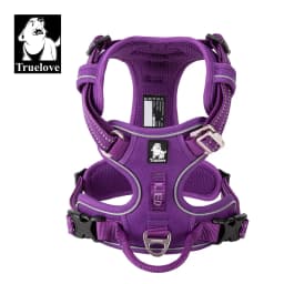 Truelove Pet Harness Nylon Webbing with Bright Reflection Adjutable Aluminum Alloy for Big Medium Small Dog TLH56512