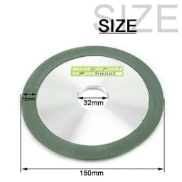 Diamond Grinding Wheel 100mm/125mm/150mm Circle Cutting Discs Grit 150-400 For Tungsten Steel Milling Cutter Sharpener Grinder