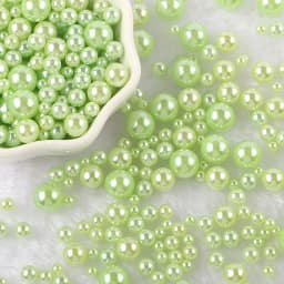10g Random Mix 3-10mm No Hole ABS Imitation Pearl Bead For Vase Filler Makeup Brush For DIY Jewelry Making Decor F0912
