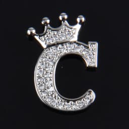 1Pcs Crown Alphabet A-Z Letters Metal 3D Shoe Charms Garden Shoes Accessories Decoration Fit Kids Girls Women Gift