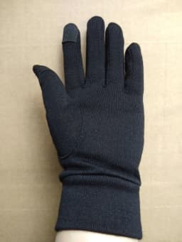 Unisex Merino Wool Glove Liners 100% Merino Wool Gloves - Touch Screen Compatible Warmer Windproof Size XS-XL