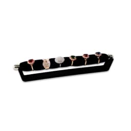 New Convience Velvet Ring Jewelry Storage Holder Soft Sponge Stick Ring Bar Rack Ring Jewelry Display Exhibition Stand Shelf