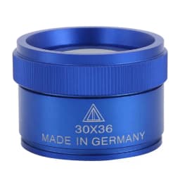 30X 36mm Mini Pocket Magnifier Handheld Magnifying Glass Lens Loupe Jewelry Identification Jewelry Part Repair Tool for Jeweler