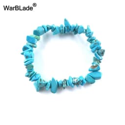 Natural Gem Stone Bracelet Amethyst Irregular Stretch Chip beads Nuggets Quartz Bracelets Bangles Crystal Wristband For Women