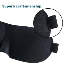 3D Sleep Mask Natural Sleeping Eye Mask Eyeshade Cover Shade Eye Patch Women Men Soft Portable Blindfold Travel Eyepatch 1Pcs