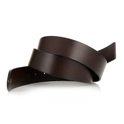 Pure Cowhide Belt Strap 3.3CM 3.8cm Round Hole Belt No Buckle Genuine Leather Belts High Quality Without Buckle