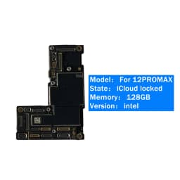 Locked iCloud ID Motherboard For iPhone 12 13 14 15 Pro Max Swap Practice Logic Board Complete Power On Screen Test mainboard
