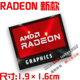 Original AMD Ryzen Ruilong R9 R7 R5 R3 5000 Series CPU Computer Sticker Notebook Label