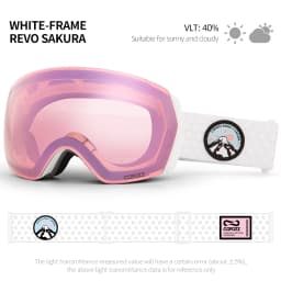 COPOZZ Brand Professional Ski Goggles Double Layers Anti-fog UV400 Men Women Winter Snowmobile Eyewear Snowboard Sports Glasses