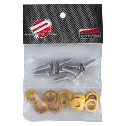 Universal 10 Pcs/Pack JDM Style Aluminum Fender Washers and Bolt for Honda Civic Integra RSX EK EG DC