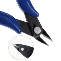 Electrical Wire Cable Cutters Cutting Side Snips Flush Pliers Nipper Anti-slip Rubber Mini Diagonal Pliers Hand Tools