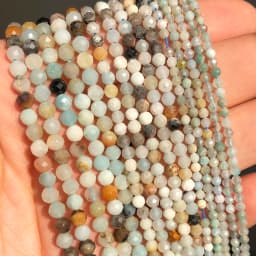 2 3 4mm Faceted Lapis Lazuli Gem Beads Natural Loose Stone Beads for Jewelry Making DIY Bracelet Earrings Accessories 15''Inches
