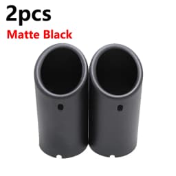 Car Styling Stainless Steel Exhaust Muffler Tip Pipe Auto Accessories For VW Volkswagen Jetta MK6 1.4T Golf 6 Golf 7 MK7 1.4T