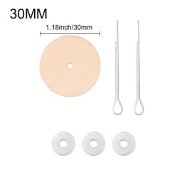 10 Sets Wood Joints Connectors For Handmade Teddy Bear Craft Children Kids Toy DIY Scrapbooking Manual Handicraft Accessory