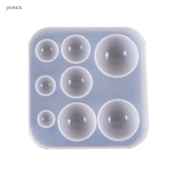 DIY Earrings Pendant Gemstone Making Silicone Mould Triangle Round Epoxy Mold UV Resin Crafts Molds