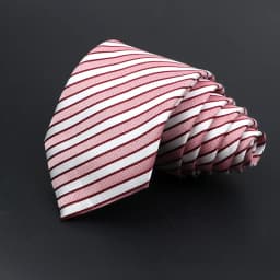 Fashion Stripe Neckties Classic Men's Solid Tie Polka Dots Wedding Business Tie Jacquard Woven Neck Ties Shirt Accessories Gift